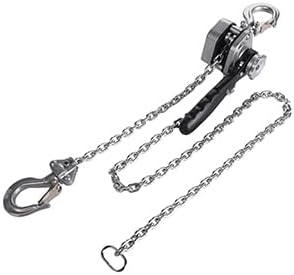 Mini Chain Lever Hoist - 1/2 Ton 1100lbs Capacity 10ft Lift Chain Hoist