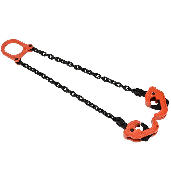 Amarite Chain Drum Lifter, 2000 lbs Capacity，with G80 Lifting Chain Sling